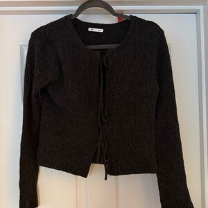 GU Tie Up Womens Cardigan